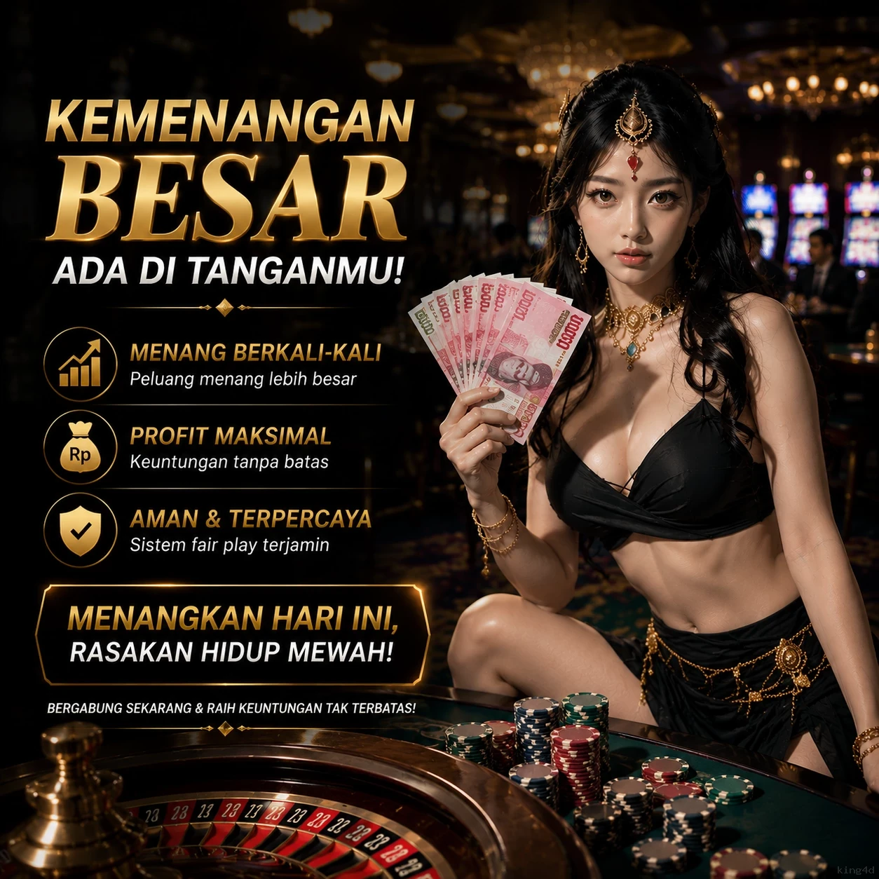 Sistem verifikasi king4d screenshot