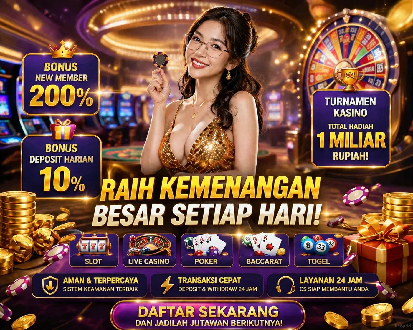 Layanan Pelanggan king4d